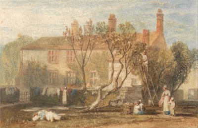 Steeton Manor House, in der Nähe von Farnley von Joseph Mallord William Turner
